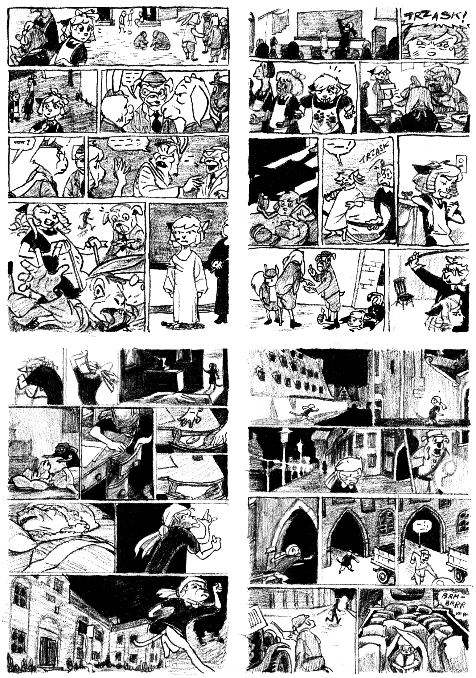 layouts for pages 22-25